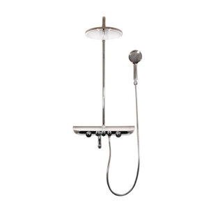 Изображение товара Душевая система Rav-Slezak Murray MU253.5/4KB, цвет белый/хром