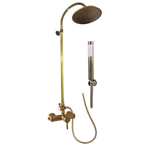 Изображение товара Душевая система Rav-Slezak Seina SE982.5/3SM бронза с держателем для лейки