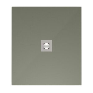 Изображение товара Поддон Allen Brau Infinity 8.31005-CGM, 100 х 100 см, квадратный, искусственный камень, олива