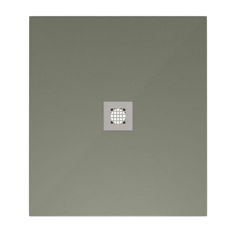 Изображение товара Поддон Allen Brau Infinity 8.31002-CGM 90x90 см квадратный искусственный камень зелёный Германия