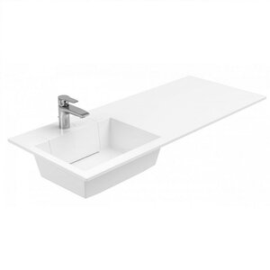Изображение товара Раковина Aquanet Фортуна 241768/241769, 120 см, левая/правая, цвет белый