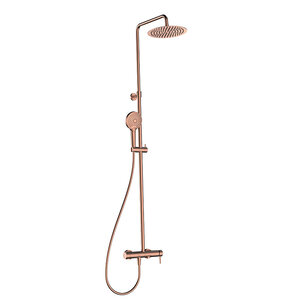 Изображение товара Душевая система Aquame, AQM8011BC, с изливом, цвет шлифованная медь 