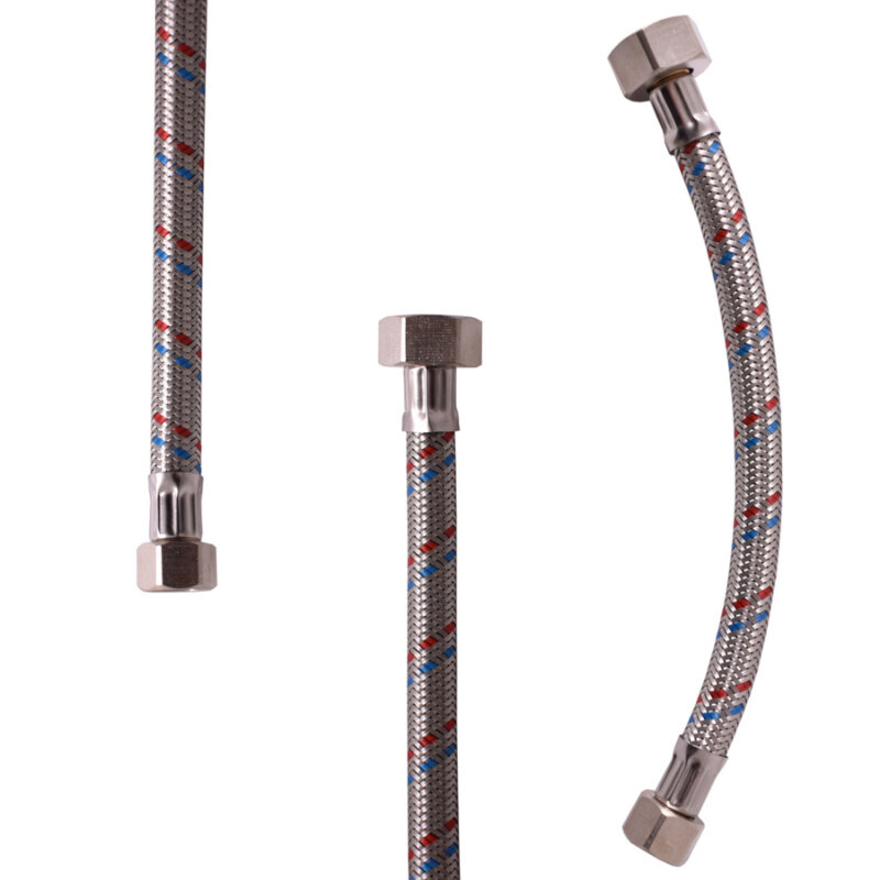 Изображение товара Гибкая подводка для смесителя Rav-Slezak GP0017122, 20 см, хром