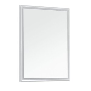 Изображение товара Зеркало Aquanet Nova Lite с LED подсветкой 60 см, белое, влагостойкое
