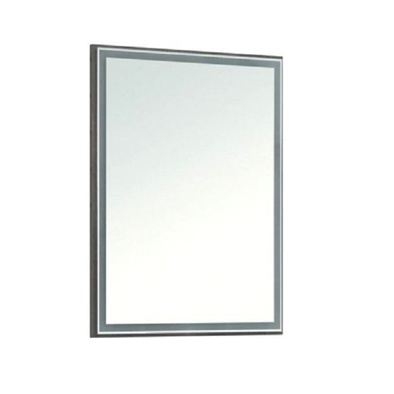 Изображение товара Зеркало Aquanet Nova Lite 242621, 60 см, с LED подсветкой, цвет дуб рошелье