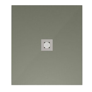 Изображение товара Поддон Allen Brau Infinity 8.31001-CGM, 90 х 80 см, прямоугольный, искусственный камень, олива