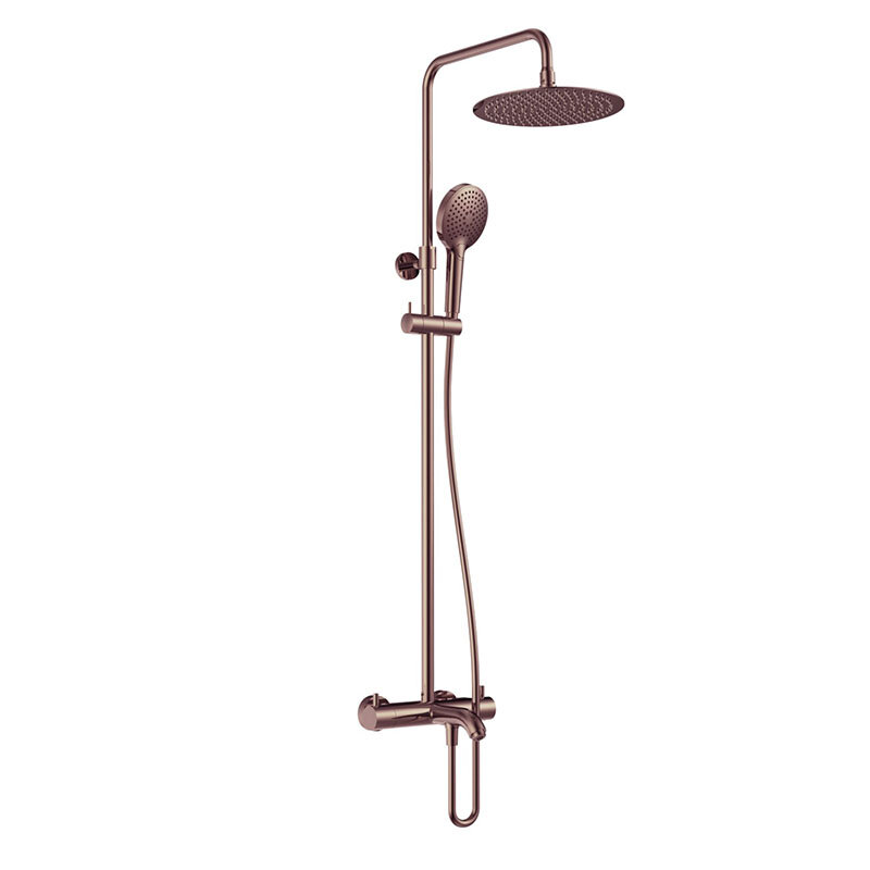 Изображение товара Душевая система Aquame AQM8008BC термостатическая с верхним и ручным душем