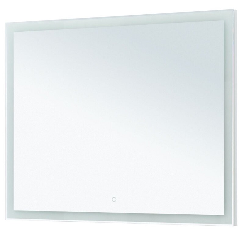 Изображение товара Зеркало Aquanet Гласс 274134 100 см с LED подсветкой белое