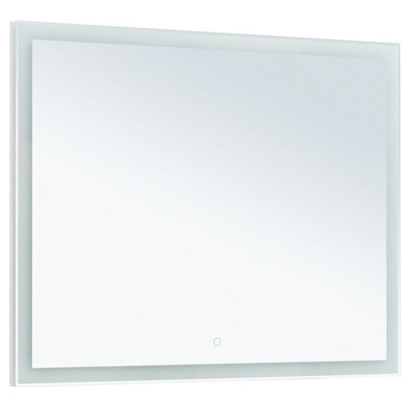 Изображение товара Зеркало Aquanet Гласс 274009, 120 см, с LED подсветкой, цвет белый Изображение товара Зеркало Aquanet Гласс 274009, 120 см, с LED подсветкой, цвет белый