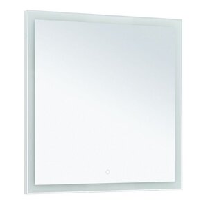 Изображение товара Зеркало Aquanet Гласс 274016, 80 см, с LED подсветкой, цвет белый