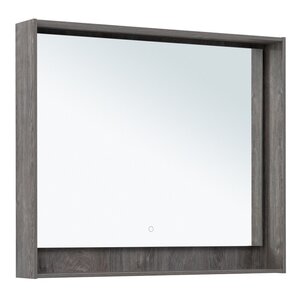 Изображение товара Зеркало Aquanet Милан 336396 с LED подсветкой, 100 см, влагостойкое