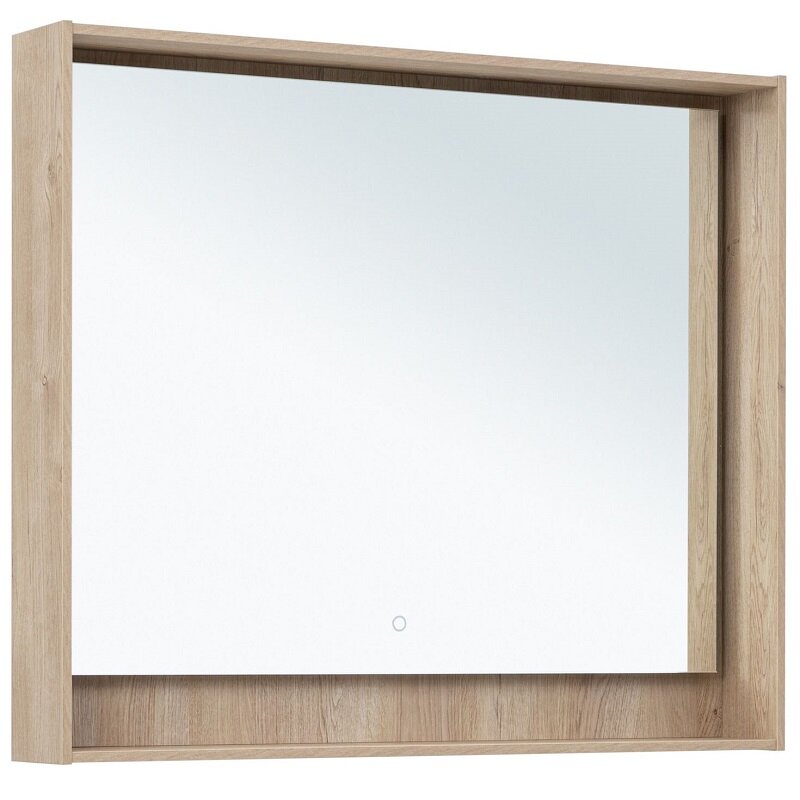 Изображение товара Зеркало Aquanet Милан 336406 100 см с LED подсветкой и подвесной установкой