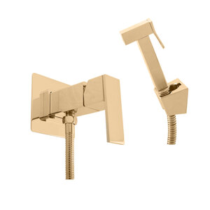 Изображение товара Гигиенический душ Rav-Slezak Loira LR547/1Z со смесителем и золотым покрытием