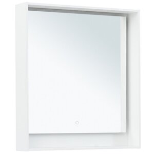 Изображение товара Зеркало Aquanet Милан 306384 с LED подсветкой 80 см белое