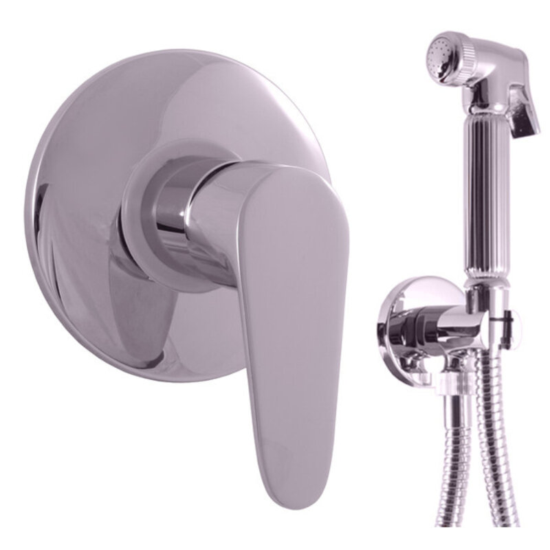 Изображение товара Гигиенический душ Rav-Slezak Victoria VI242/1 с смесителем и хромовым покрытием