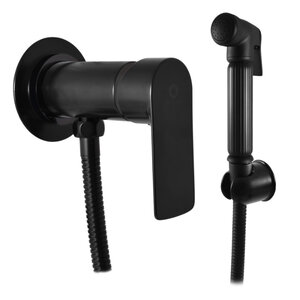 Изображение товара Гигиенический душ Rav-Slezak Vltava VT447/1CMAT, со смесителем, цвет черный матовый