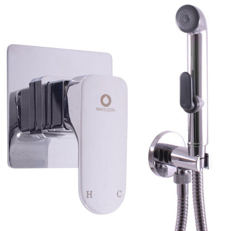 Изображение товара Гигиенический душ Rav-Slezak Yukon YU142 со смесителем хром Чехия