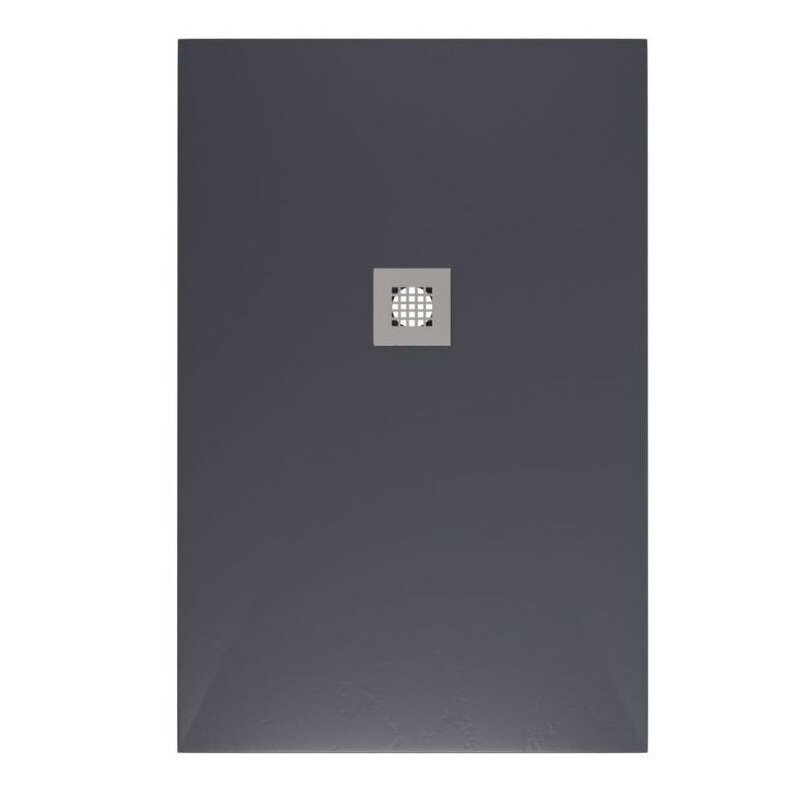 Изображение товара Душевой поддон Allen Brau Infinity 8.31008-AM 140x80 см низкий из искусственного камня Антрацит Гер