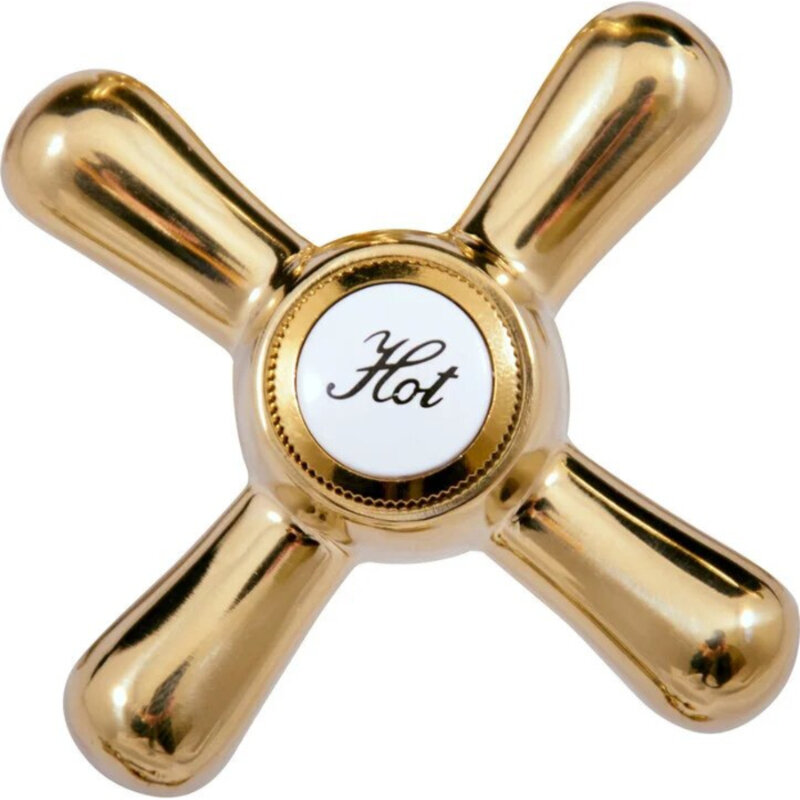 Изображение товара Ручка для смесителя Rav-Slezak KR1002Z цвет золото классическая модель