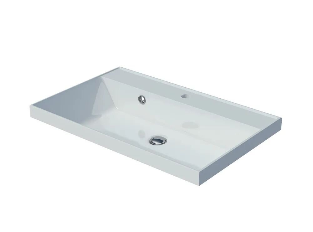 Изображение товара Раковина La Fenice Simpla Madera Classica 100, искусственный камень, белая