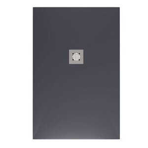 Изображение товара Поддон Allen Brau Infinity 8.31010-AM, 160 х 80 см, прямоугольный, искусственный камень, антрацит