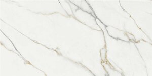 Изображение товара Керамогранит KTL-Keratile Aston Gold Sat CAN5ASTNQDHA, 60х120 см, Rect, белый