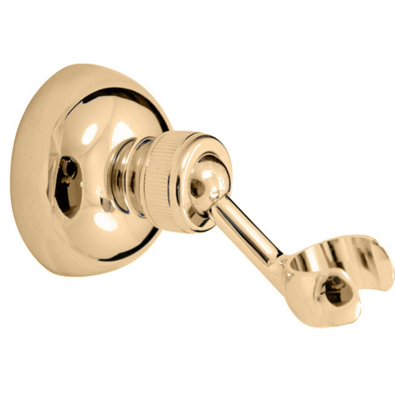 Изображение товара Металлический держатель для душевой лейки Rav-Slezak MD0011Z золото