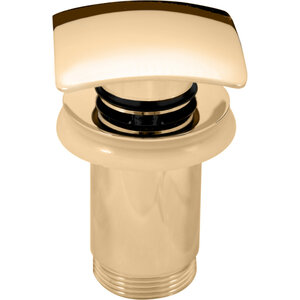 Изображение товара Донный клапан для раковины Rav-Slezak MD0481Z, с переливом, цвет золото