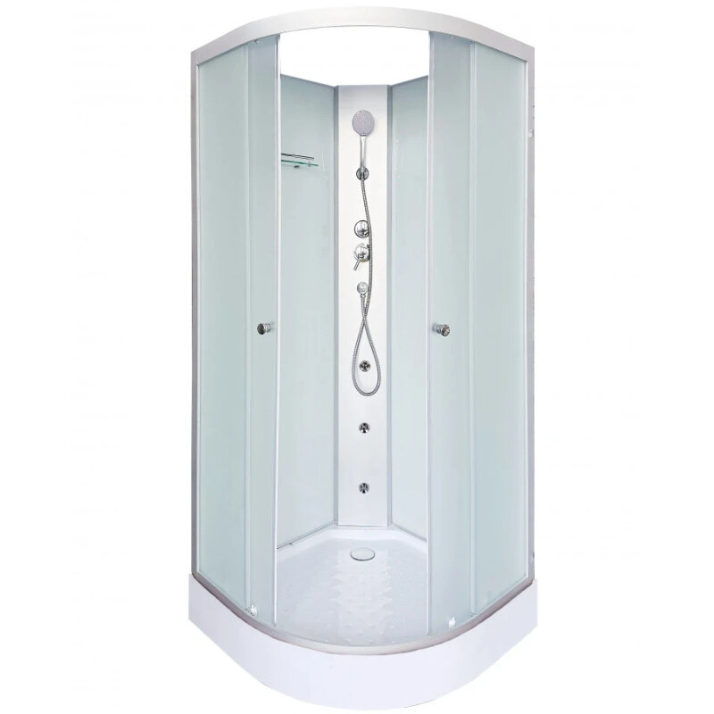 Изображение товара Душевая кабина Dto LM901NGM с гидромассажем 100x100 см