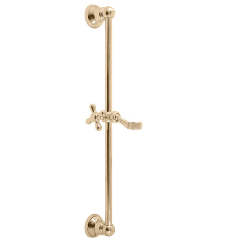 Изображение товара Душевая штанга Rav-Slezak Morava Retro MD0553Z с держателем для лейки золото