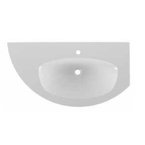 Изображение товара Раковина De Aqua Эскалада R 167209, 100 см, цвет белый