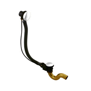 Изображение товара Слив-перелив для ванны Rav-Slezak MD0588B полуавтомат, белый