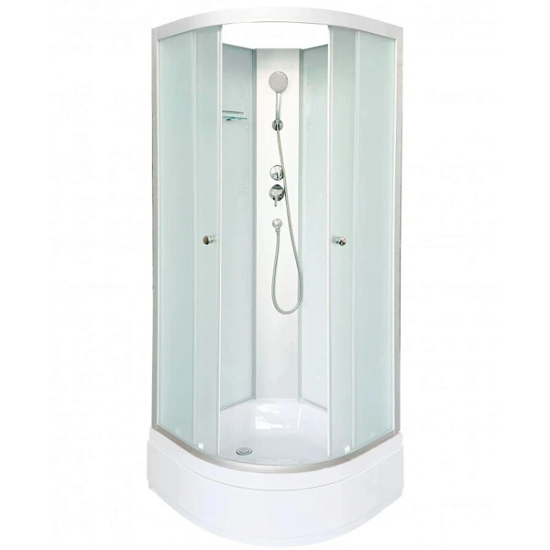 Изображение товара Душевая кабина Dto LM790N 90x90 см матовое стекло профиль хром