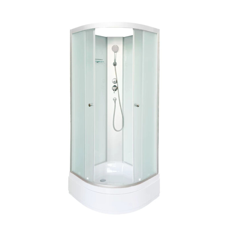 Изображение товара Душевая кабина Dto LM710N 100x100 см матовое стекло профиль хром