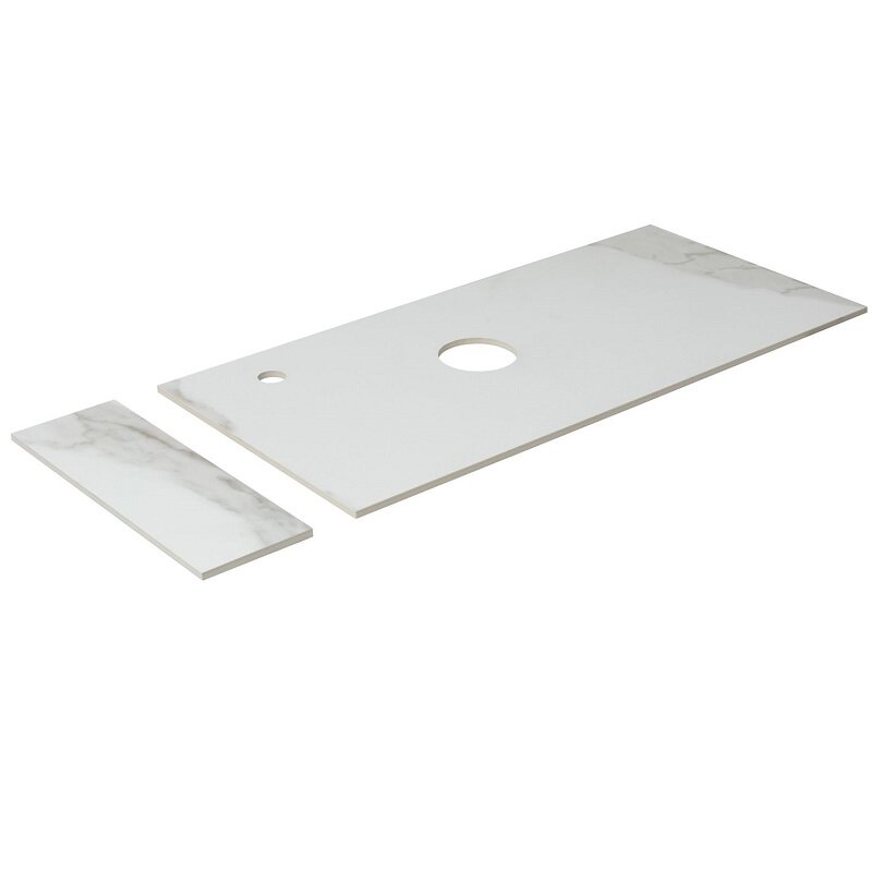 Изображение товара Столешница Aquanet Nova Lite Loft 90 L АВ01 с полкой, белый