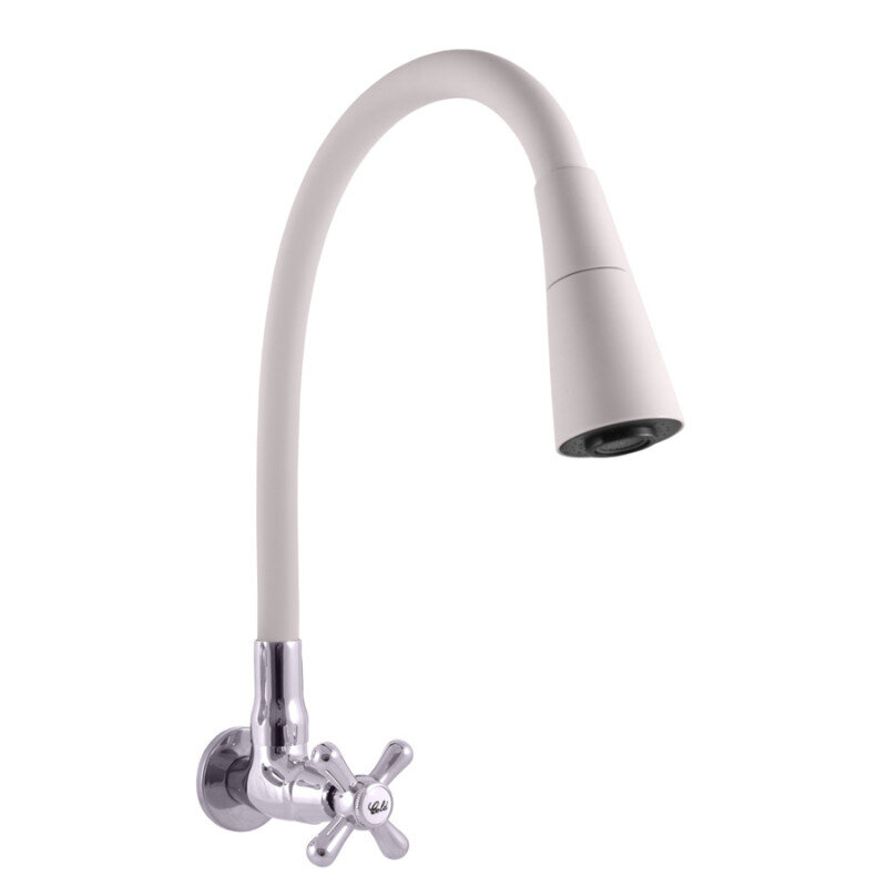 Изображение товара Кран для кухонной мойки Rav-Slezak Morava MK192/13S с гибким изливом хром