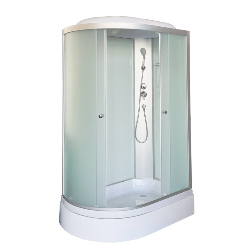 Изображение товара Душевая кабина Dto LM720R/LM720L 120x80 см с крышей матовое стекло