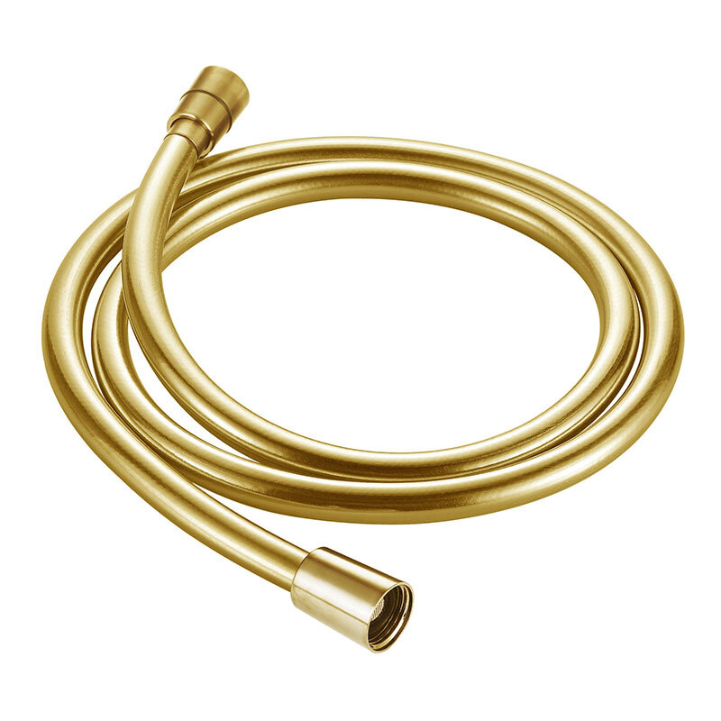 Изображение товара Душевой шланг Aquame AQM1502GG, 150 см, пластиковый, цвет золото Изображение товара Душевой шланг Aquame AQM1502GG, 150 см, пластиковый, цвет золото