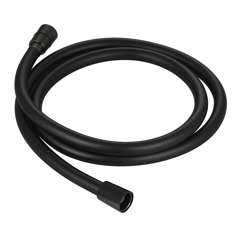 Изображение товара Душевой шланг Aquame AQM1502MB, 150 см, пластиковый, цвет черный матовый