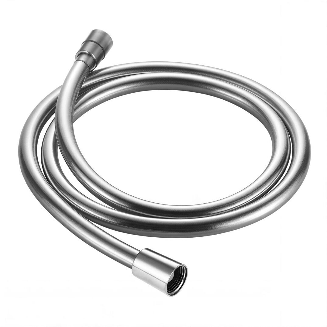 Изображение товара Душевой шланг Aquame AQM1501CR, 100 см, пластиковый, цвет хром
