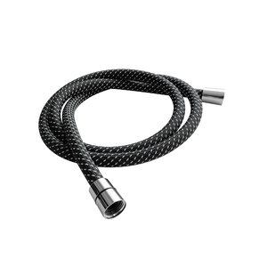 Изображение товара Душевой шланг Aquame AQM1503CR 150 см текстиль ПВХ хром Италия