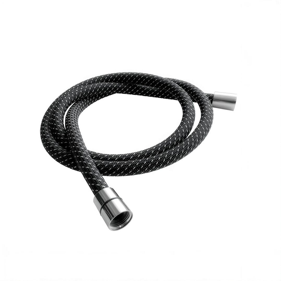 Изображение товара Душевой шланг Aquame AQM1503CR 150 см хром для душа Изображение товара Душевой шланг Aquame AQM1503CR 150 см хром для душа