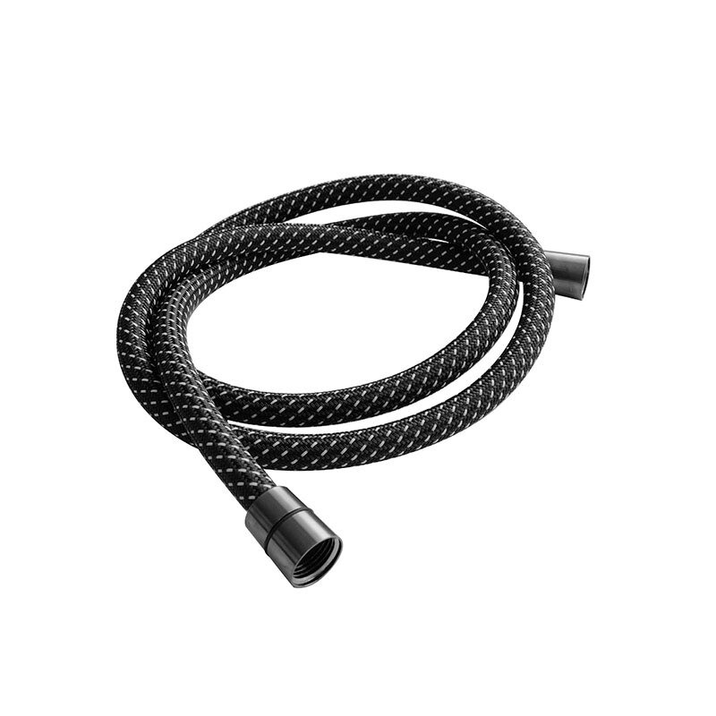 Изображение товара Душевой шланг Aquame AQM1503GM, 150 см, текстиль/ПВХ, gun metall