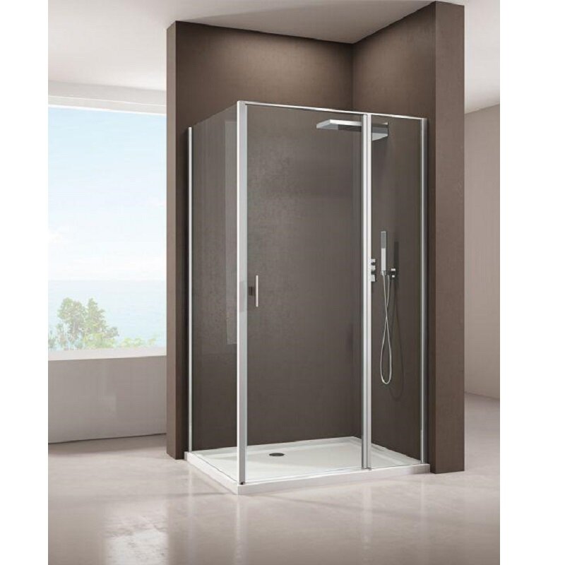 Изображение товара Душевой уголок Allen Brau Priority 120x100 см прозрачное стекло хром профиль