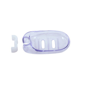 Изображение товара Мыльница для душевой штанги Rav-Slezak PD0013 прозрачная пластиковая