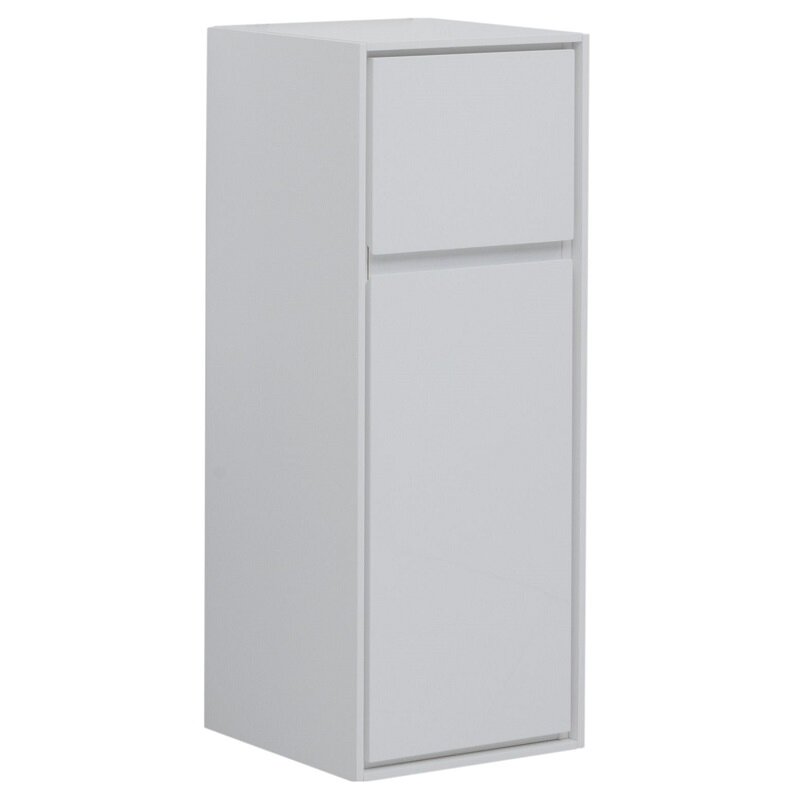 Изображение товара Подвесной пенал Aquanet Милан 339954 белый 35 см влагостойкий ЛДСП