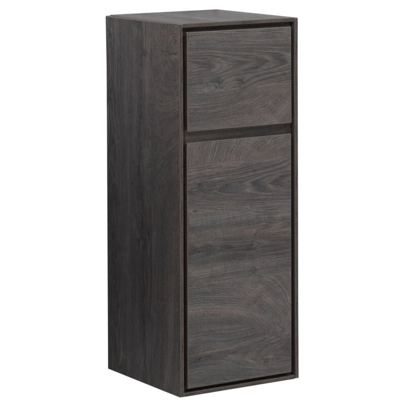 Изображение товара Пенал Aquanet Милан 339956 35 см подвесной серый влагостойкий ЛДСП