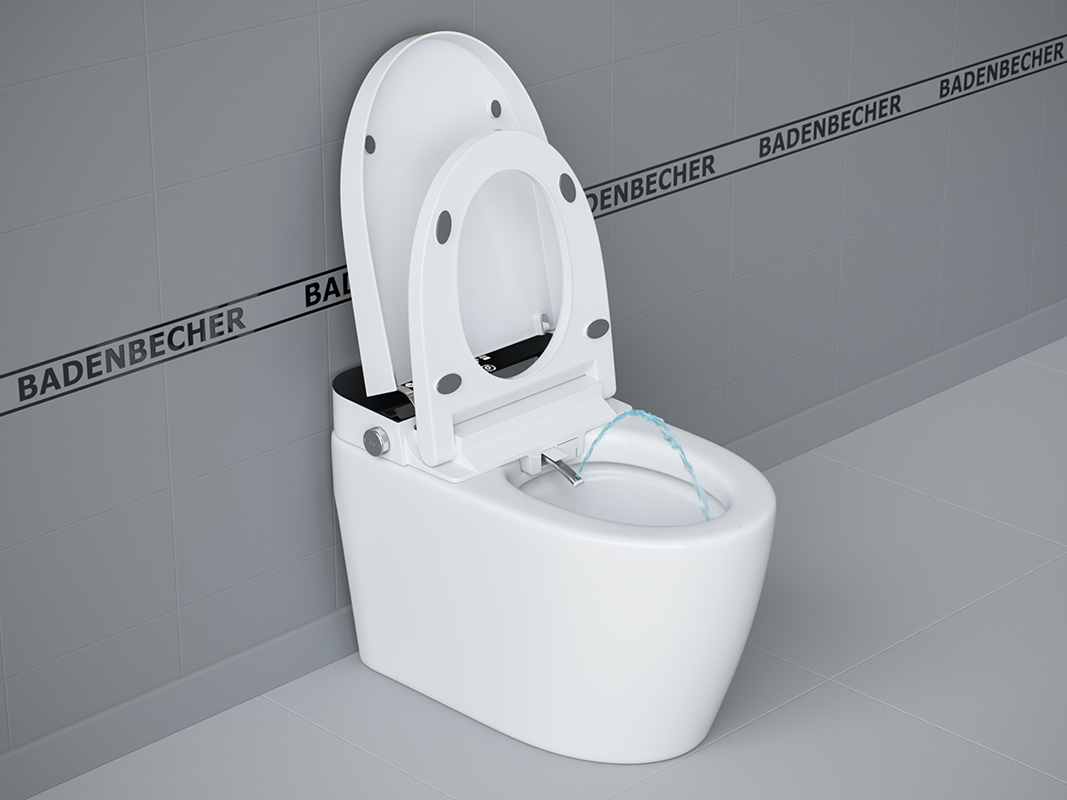 Изображение товара Badenbecher SMART X1 - электронный приставной унитаз-биде, торнадо, пульт