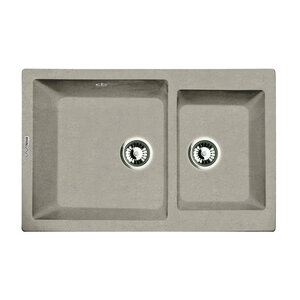 Изображение товара Кухонная мойка Lava D3.SCA из искусственного камня, 77.5 см, серый цвет