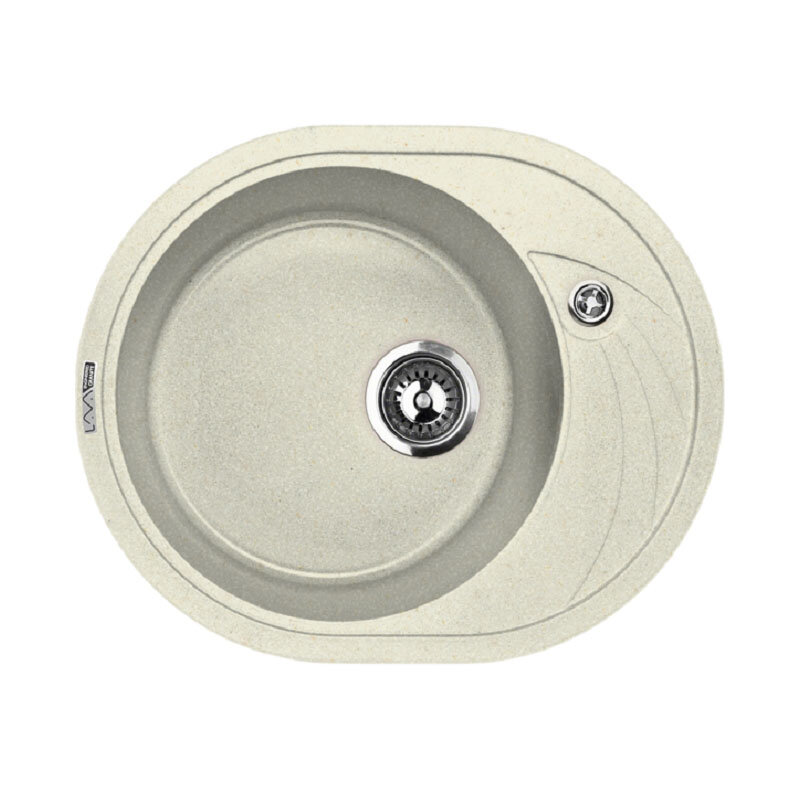 Изображение товара Кухонная мойка Lava E1.VNL из искусственного камня 57.5 см ваниль